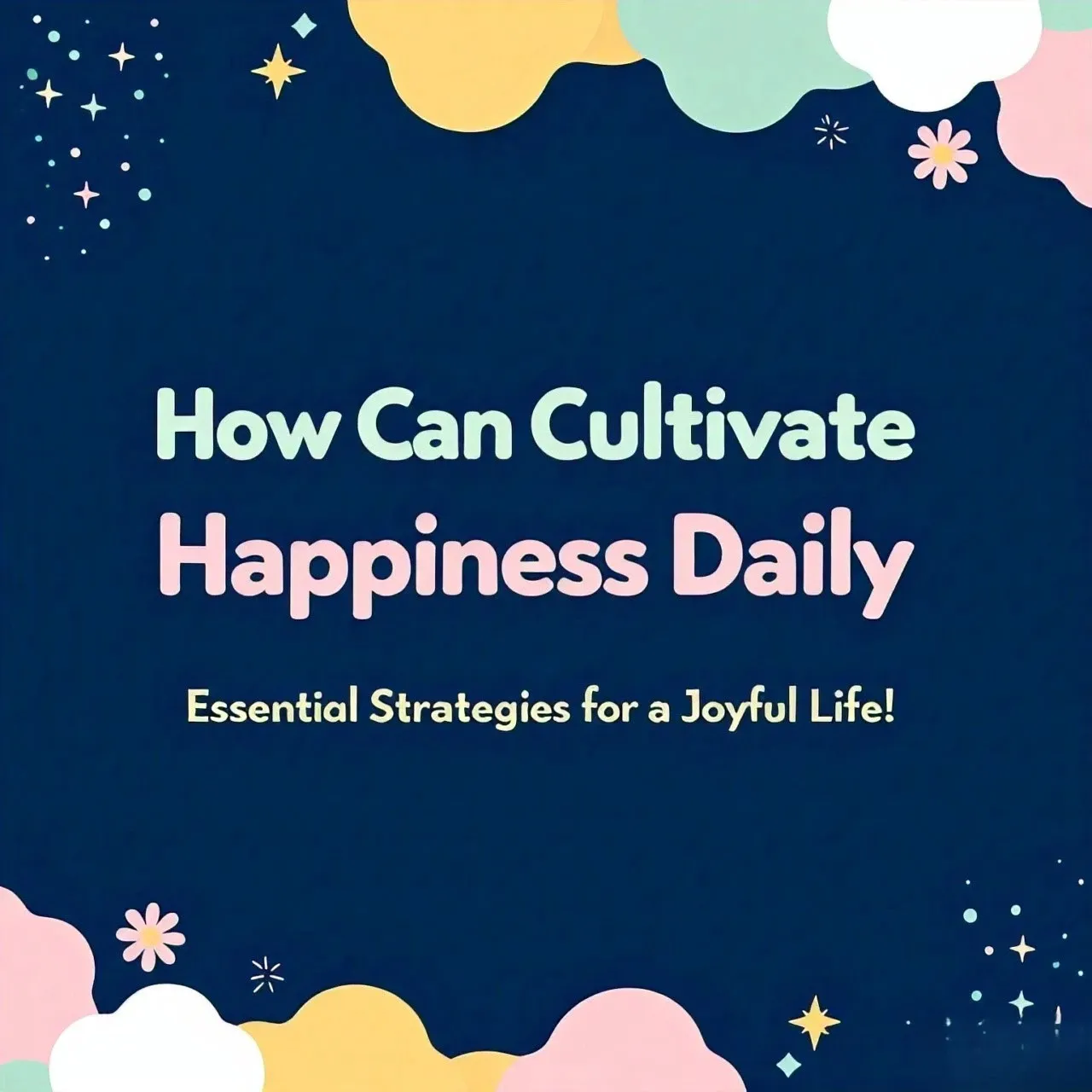 How Can Cultivate Happiness Daily