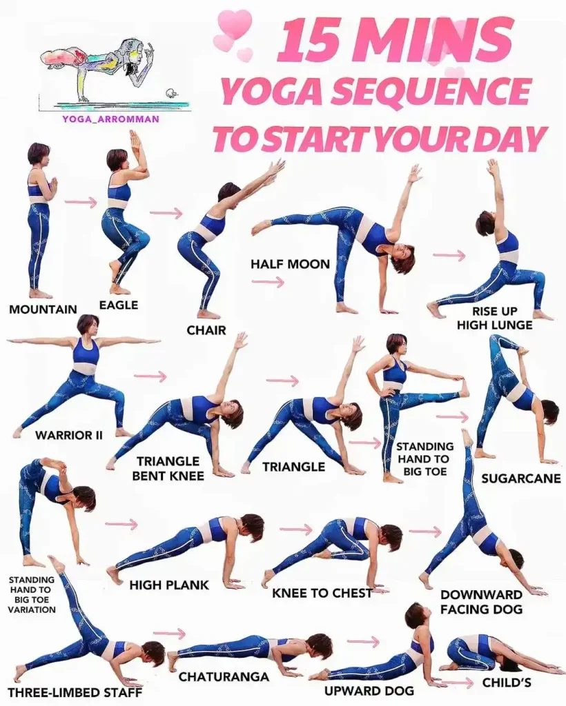 Practicing hard yoga poses for 2 fosters connection and creativity.