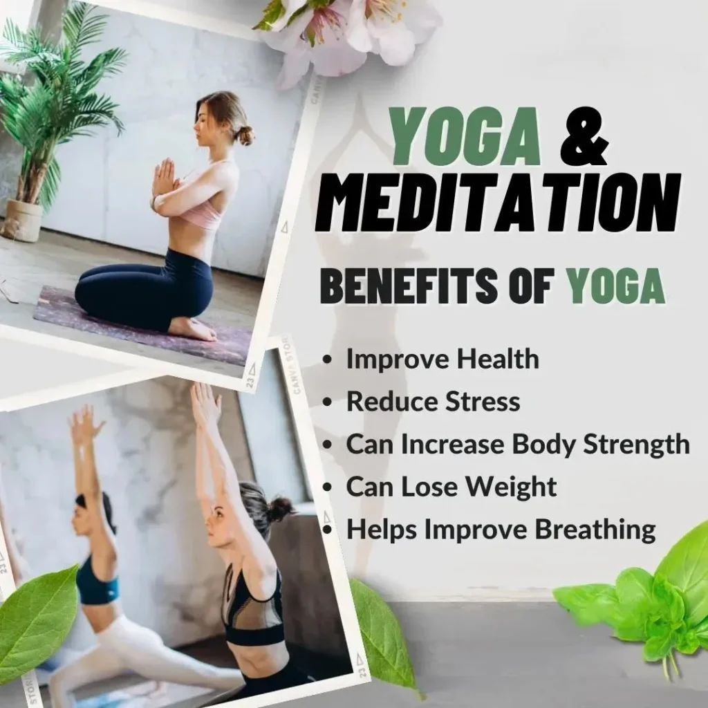 Practicing yoga poses for anxiety at yoga and meditation retreats near me, enhancing transcendental meditation benefits.