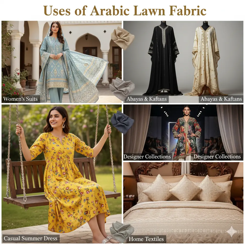 Uses of Arabic lawn